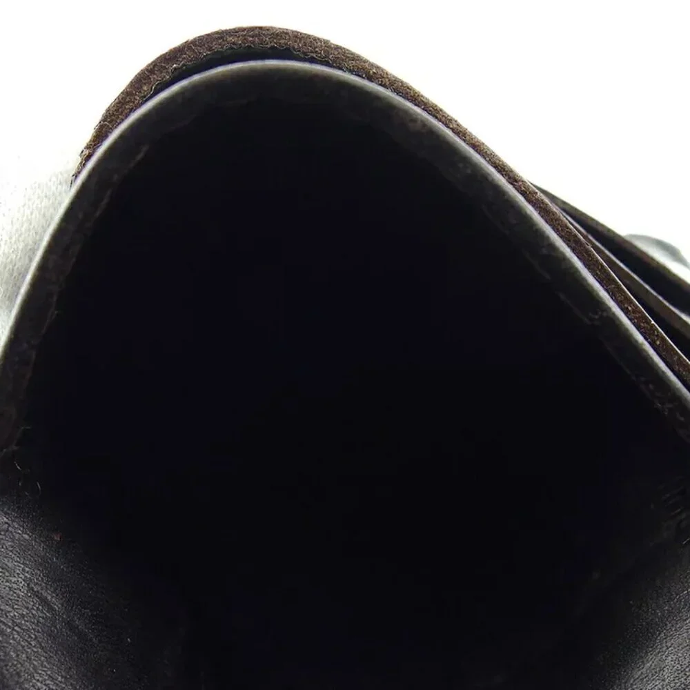 Louis Vuitton Two Folded Wallet Utah Uta Leather Authentic Used T19733 - Picture 4 of 10